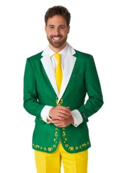 Buddy The Elf Suitmeister Adult Costume Suit -Halloween Costumes adult elf suitmeister suit alt 2