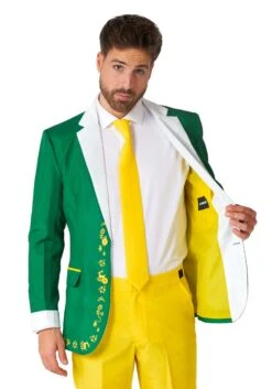 Buddy The Elf Suitmeister Adult Costume Suit -Halloween Costumes adult elf suitmeister suit alt 3
