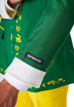 Buddy The Elf Suitmeister Adult Costume Suit -Halloween Costumes adult elf suitmeister suit alt 5