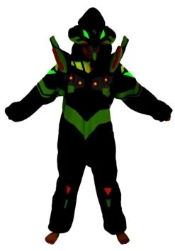 Evangelion EVA 01 Kigurumi For Adults -Halloween Costumes adult evangelion eva 01 kigurumi alt 5