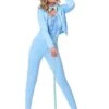 Female Blue Tuxedo Costume For Adults 1 Female Blue Tuxedo Costume For Adults -Halloween Costumes adult female blue tuxedo