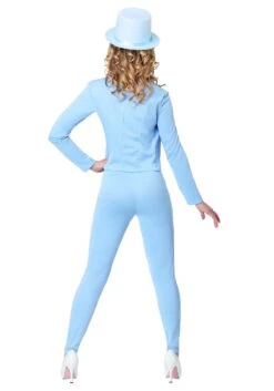 Female Blue Tuxedo Costume For Adults -Halloween Costumes adult female blue tuxedo alt 3