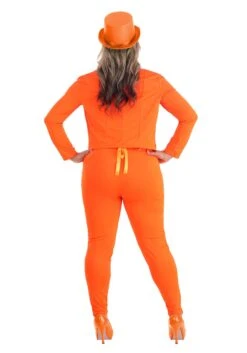 Orange Tuxedo Costume For Women 9 Orange Tuxedo Costume For Women -Halloween Costumes adult female orange tuxedo alt 3