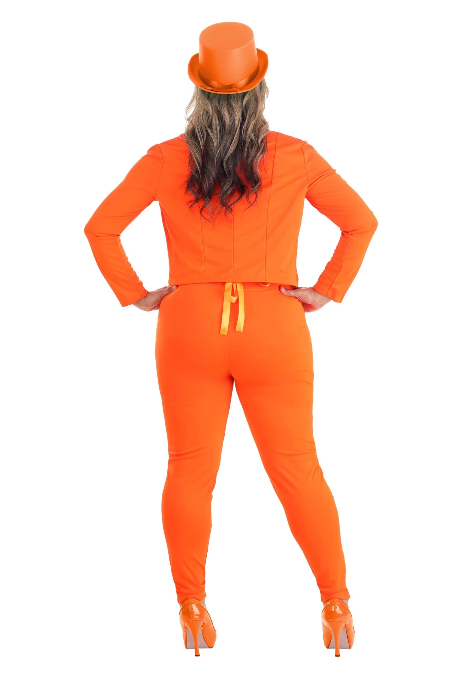 Orange Tuxedo Costume For Women 6 Orange Tuxedo Costume For Women - Image 4