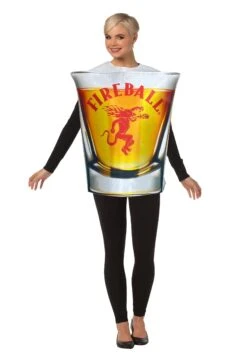 Fireball Shot Glass Costume For Adults