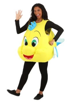 Disney Flounder Costume For Adults -Halloween Costumes adult flounder costume alt 3
