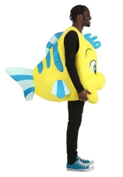 Disney Flounder Costume For Adults -Halloween Costumes adult flounder costume alt 8