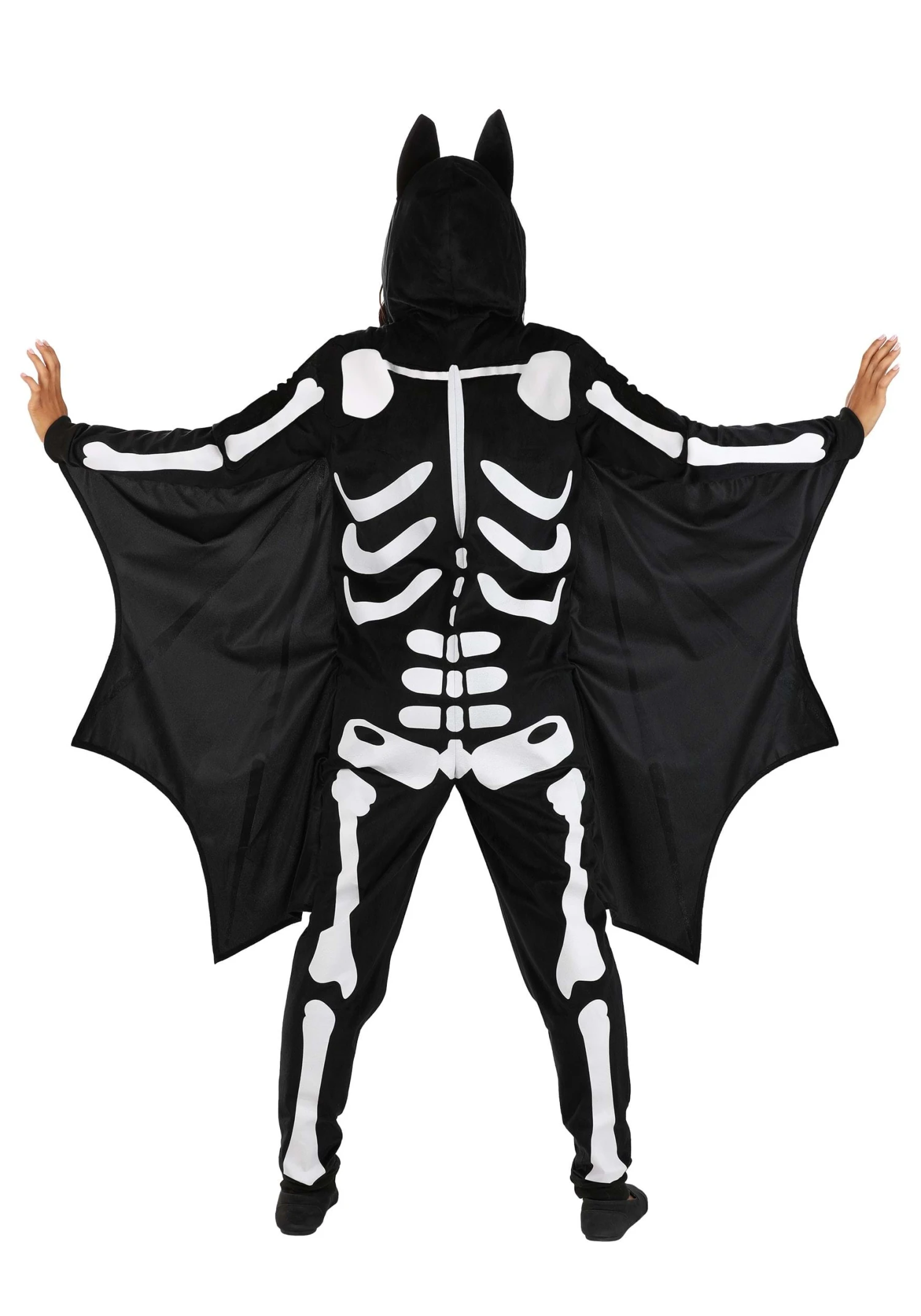 Adult Flying Skeleton Bat Costume 4 Adult Flying Skeleton Bat Costume - Image 2