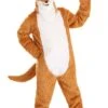 Fox Costume With Mouth Mover Mask For Adults -Halloween Costumes adult fox costume with mouth mover mask