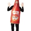 Adult Frank's Red Hot Bottle Costume -Halloween Costumes adult franks red hot bottle costume