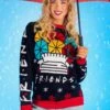 Friends Holiday Sweater 1 Friends Holiday Sweater -Halloween Costumes adult friends holiday sweater