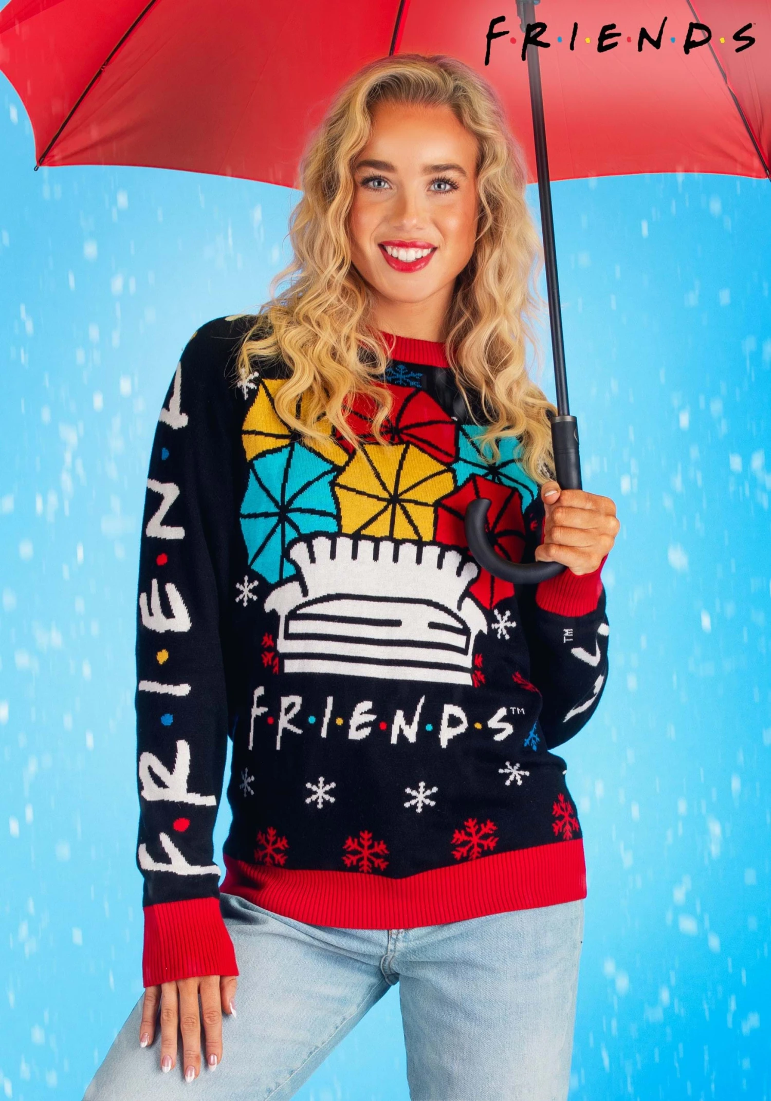 Friends Holiday Sweater 3 Friends Holiday Sweater