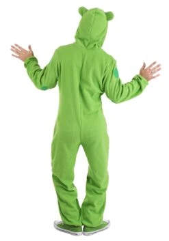 Frog Onesie Costume For Adults -Halloween Costumes adult frog onesie costume alt 1