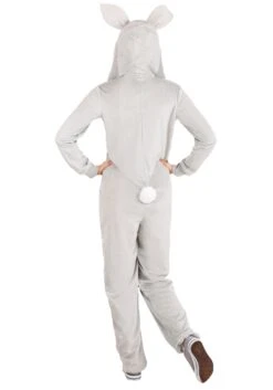 Funny Bunny Adult Onesie Costume -Halloween Costumes adult funny bunny onesie 1 1