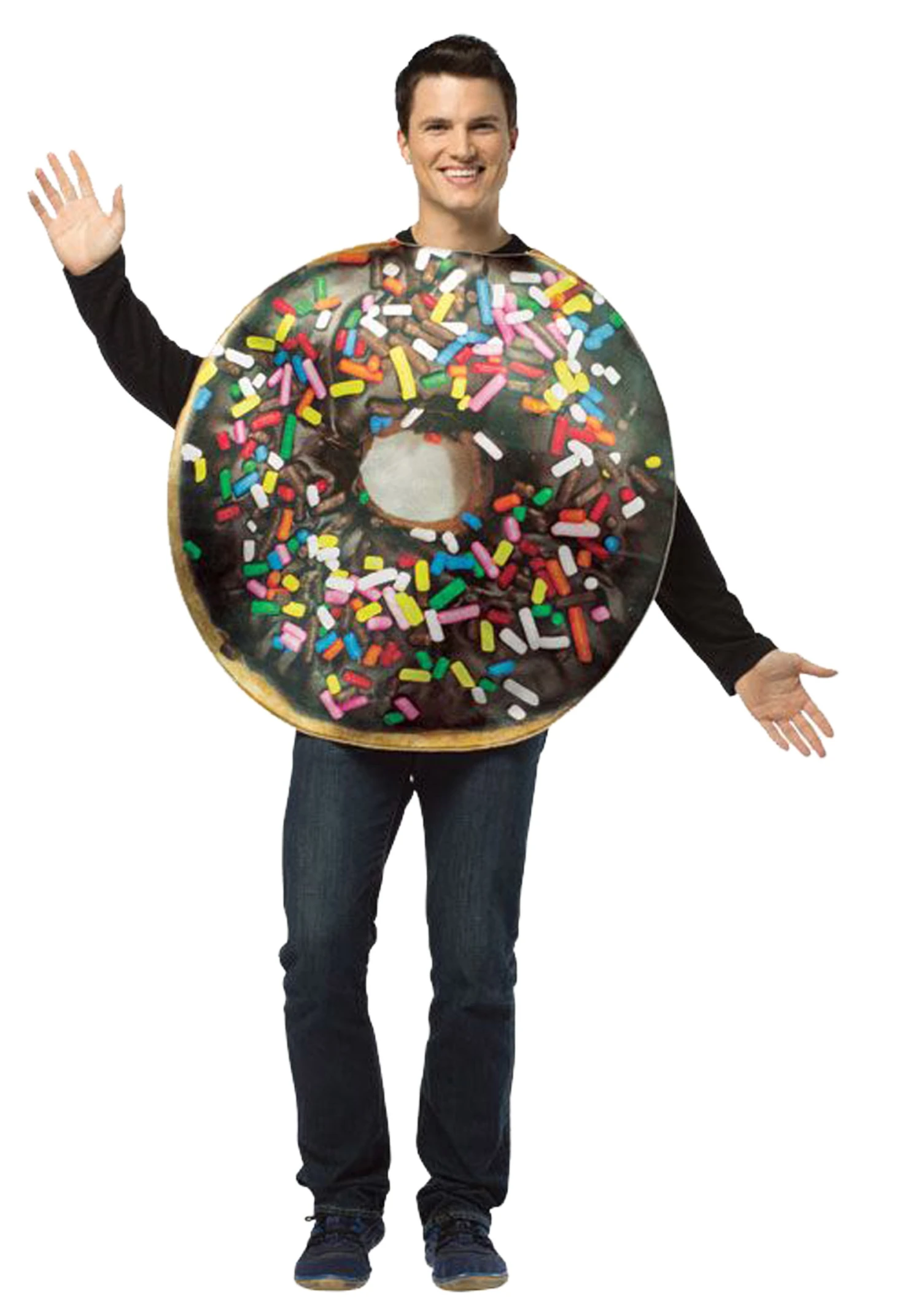 Get Real Doughnut Costume For Adults 3 Get Real Doughnut Costume For Adults