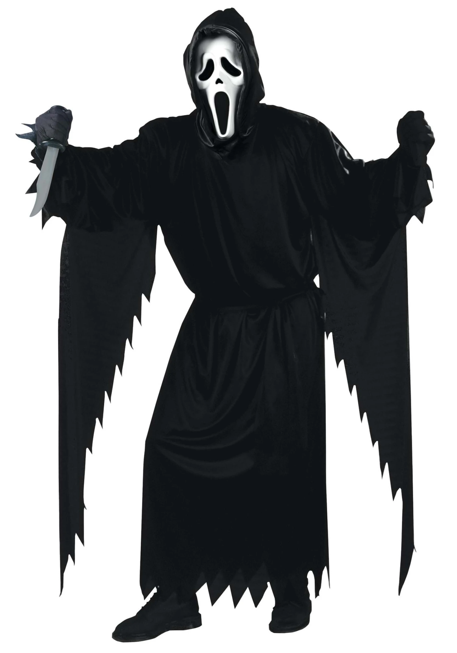 Fun World Ghost Face Costume Set For Adults 4 Fun World Ghost Face Costume Set For Adults - Image 2