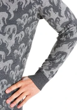Ghoulish Ghosts Halloween Sweater -Halloween Costumes adult ghoulish ghosts halloween sweater alt6