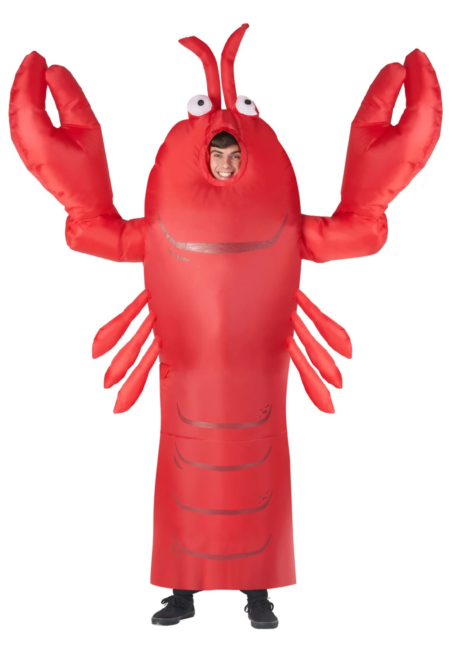 Giant Lobster Inflatable Adult Costume 3 Giant Lobster Inflatable Adult Costume