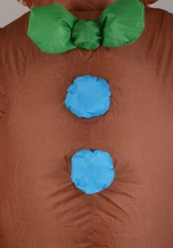 Gingerbread Inflatable Costume For Adults -Halloween Costumes adult gingerbread inflatable costume alt 3