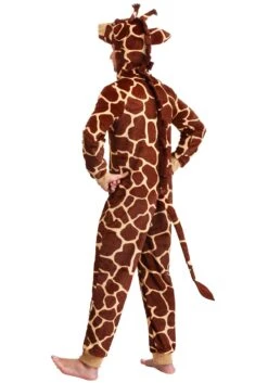 Adult Giraffe Jumpsuit Costume -Halloween Costumes adult giraffe onesie alt1