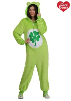 Adult Care Bears Good Luck Bear Costume Onesie