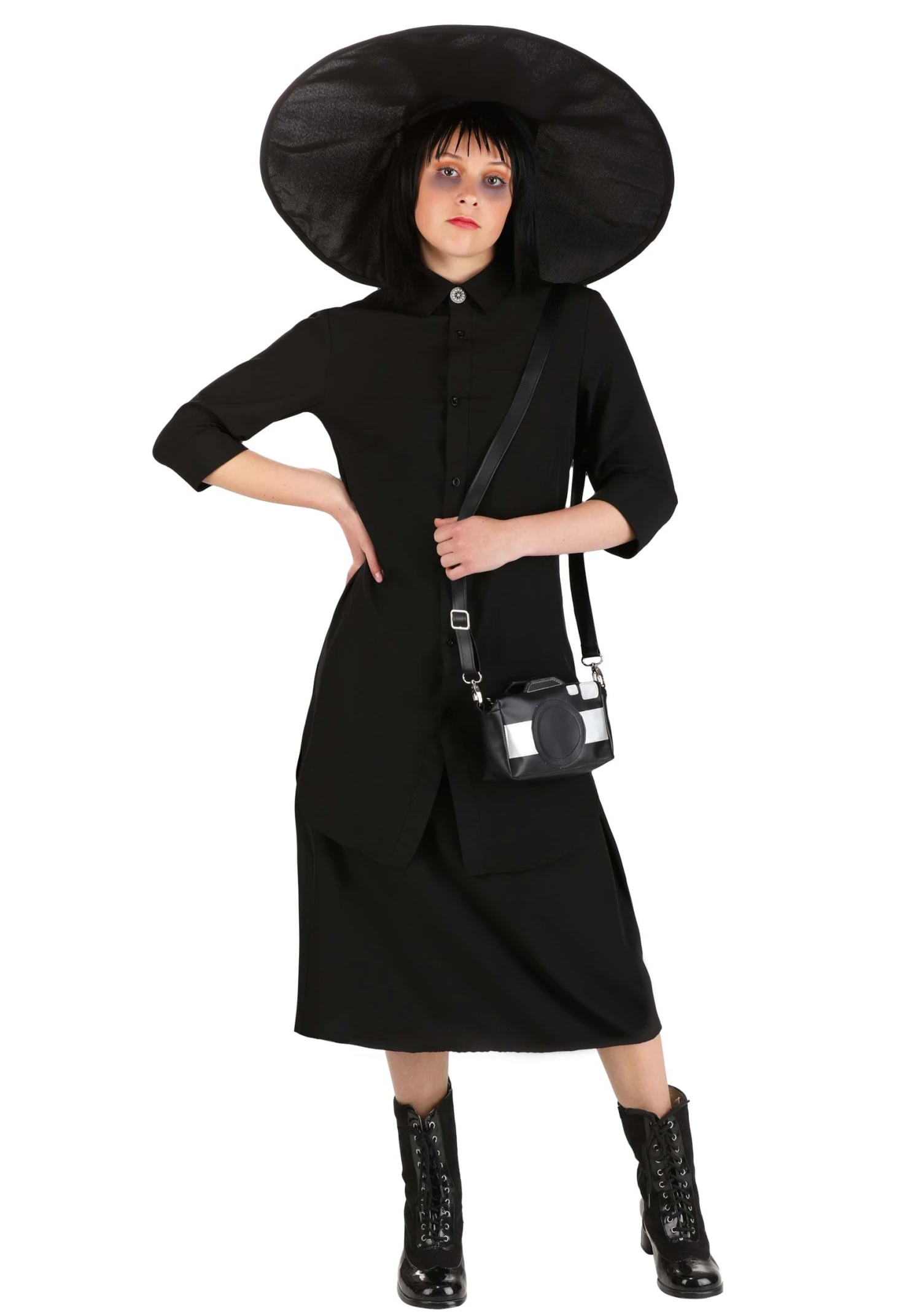 Gothic Deetz Costume Dress For Women 3 Gothic Deetz Costume Dress For Women