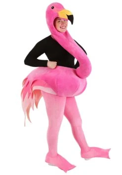 Adult's Graceful Flamingo Costume -Halloween Costumes adult graceful flamingo costume alt 1