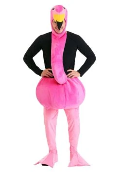 Adult's Graceful Flamingo Costume -Halloween Costumes adult graceful flamingo costume alt 3