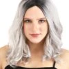 Gray Bob Adult Wig -Halloween Costumes adult gray bob wig