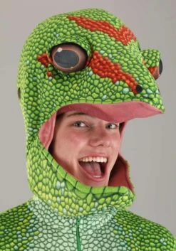 Green Gecko Costume For Adults -Halloween Costumes adult green gecko costume alt 2