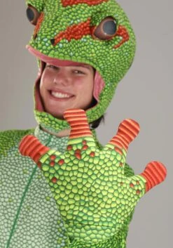 Green Gecko Costume For Adults -Halloween Costumes adult green gecko costume alt 3