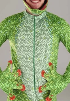 Green Gecko Costume For Adults -Halloween Costumes adult green gecko costume alt 4