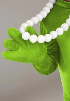 Hasbro Green Hungry Hungry Hippos Costume For Adults -Halloween Costumes adult green hungry hungry hippos costume alt 5