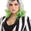 Gray And Green Ombre Wig For Adults 2 Gray And Green Ombre Wig For Adults -Halloween Costumes adult grey and green ombre wig