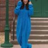 Sesame Street Grover Jumpsuit Costume For Adults