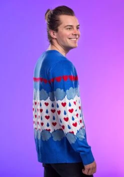 Grumpy Bear Adult Care Bears Ugly Christmas Sweater 9 Grumpy Bear Adult Care Bears Ugly Christmas Sweater -Halloween Costumes adult grumpy bear care bears ugly christmas sweat alt 2