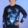 Harry Potter Patronus Ugly Sweatshirt For Adults 2 Harry Potter Patronus Ugly Sweatshirt For Adults -Halloween Costumes adult harry potter patronus ugly sweatshirt 2 0