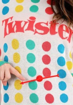 Adult Hasbro Twister Sweater 11 Adult Hasbro Twister Sweater -Halloween Costumes adult hasbro games twister sweater alt 3