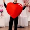 Adult Heart Costume 2 Adult Heart Costume -Halloween Costumes adult heart costume