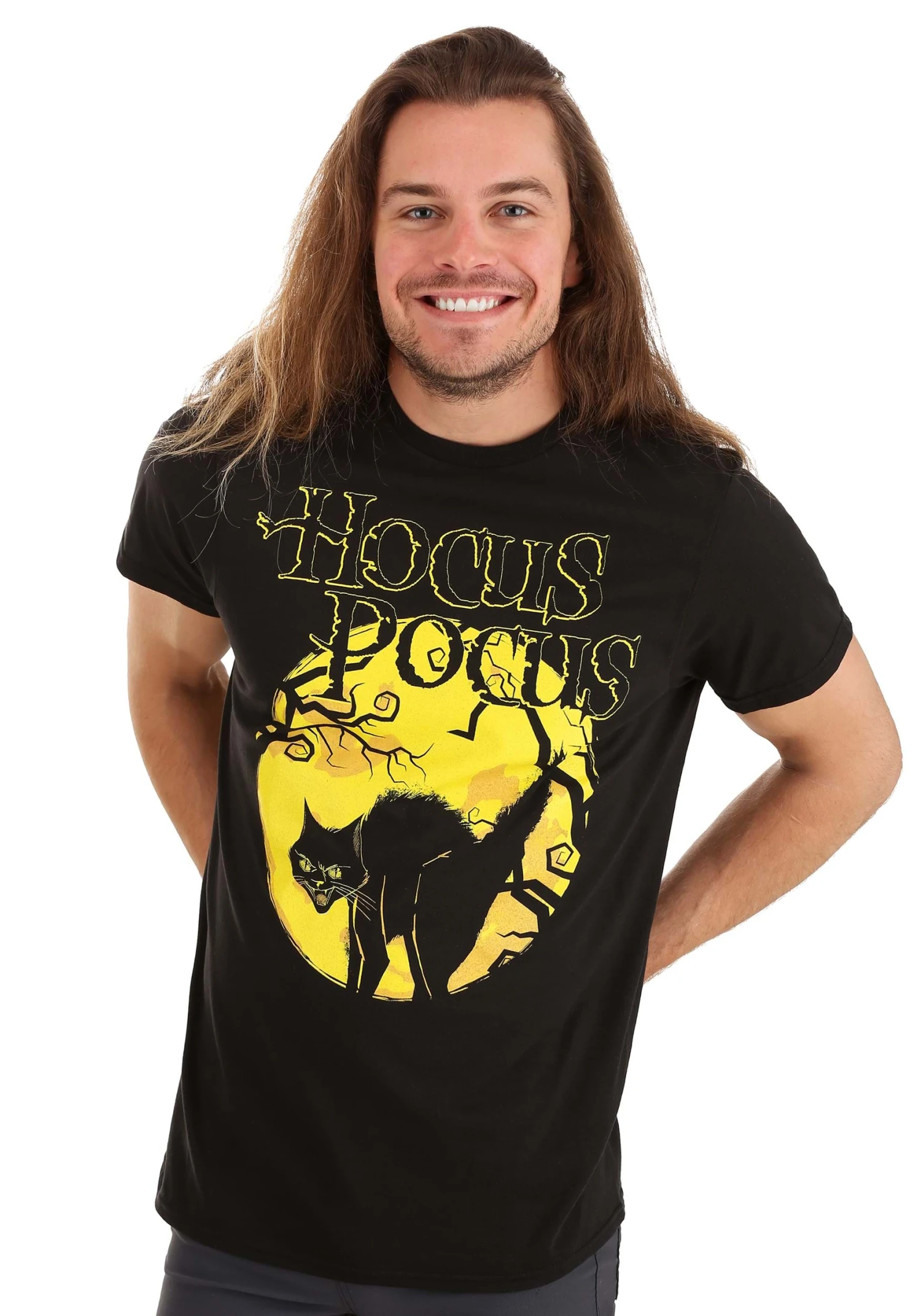Adult Hocus Pocus Cat T-Shirt 4 Adult Hocus Pocus Cat T-Shirt - Image 2