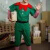 Adult Holiday Elf Costume 1 Adult Holiday Elf Costume -Halloween Costumes adult holiday elf costume