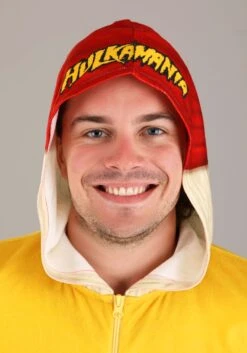 Hulk Hogan Adult Union Suit -Halloween Costumes adult hulk hogan union suit alt 4