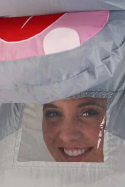 Adult Ballerina Hippo Inflatable Costume -Halloween Costumes adult inflatable ballerina hippo costume alt 3