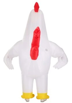 Adult Chicken Inflatable Costume 16 Adult Chicken Inflatable Costume -Halloween Costumes adult inflatable chicken costume alt 6