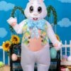 Inflatable Easter Bunny Costume For Adults -Halloween Costumes adult inflatable easter bunny costume main upd