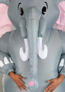 Adult Inflatable Elephant Costume -Halloween Costumes adult inflatable elephant costume alt 3
