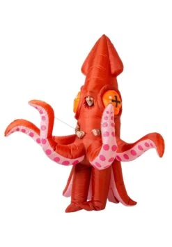 Inflatable Giant Squid Adult Costume -Halloween Costumes adult inflatable giant squid costume alt 1