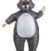 Inflatable Hippo Adult Costume 2 Inflatable Hippo Adult Costume -Halloween Costumes adult inflatable hippo costume
