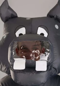 Inflatable Hippo Adult Costume 11 Inflatable Hippo Adult Costume -Halloween Costumes adult inflatable hippo costume alt 4