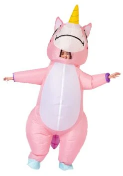 Inflatable Pink Unicorn Costume For Adults 12 Inflatable Pink Unicorn Costume For Adults -Halloween Costumes adult inflatable pink unicorn costume alt 2